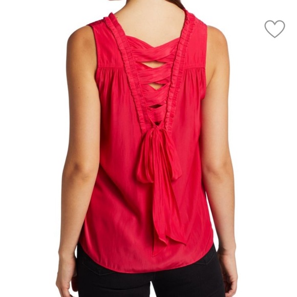 RAMY BROOK Ella Ruffle Trim Sleeveless Top - Picture 2 of 7